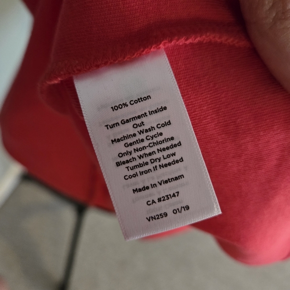 Talbots M Cotton Audrey Sift Dress Pink - Picture 4 of 8